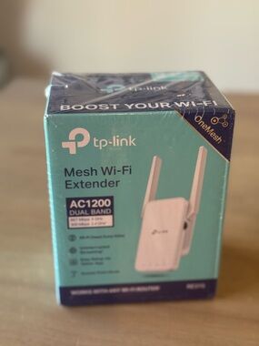 New in sealed box TP-Link Mesh Wi-Fi Extender